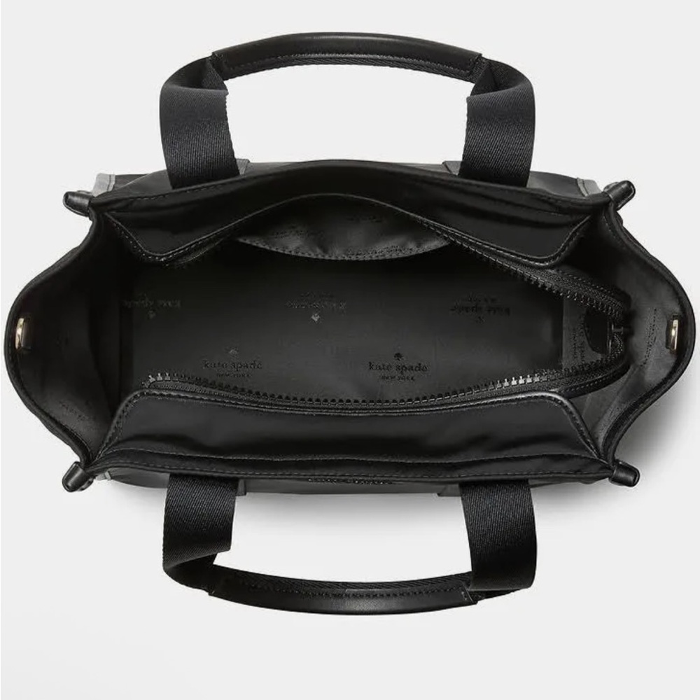 NWT Kate Spade Kip Nylon Small Tote bag NWT black - Picture 5 of 7